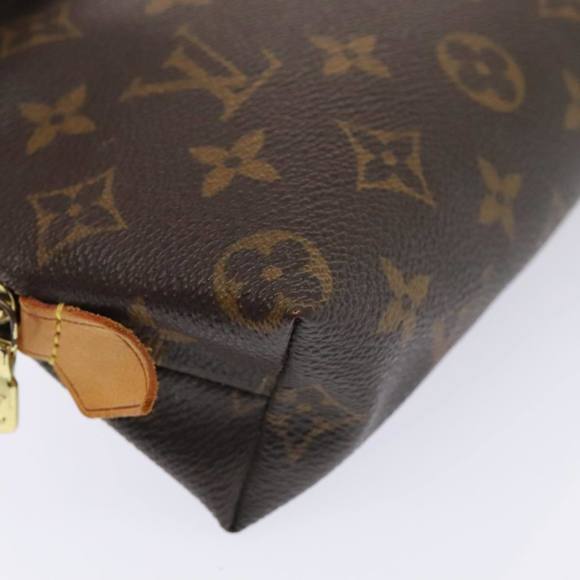 LOUIS VUITTON Monogram Pochette Cosmetic PM Cosmetic Pouch M47515 LV Auth 92242 - Picture 14 of 16